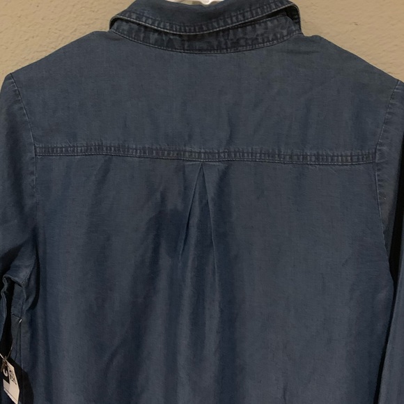 Isabel maternity denim shirt dress - Picture 6 of 6